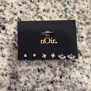 NWT Noir Jewelry Earring Set